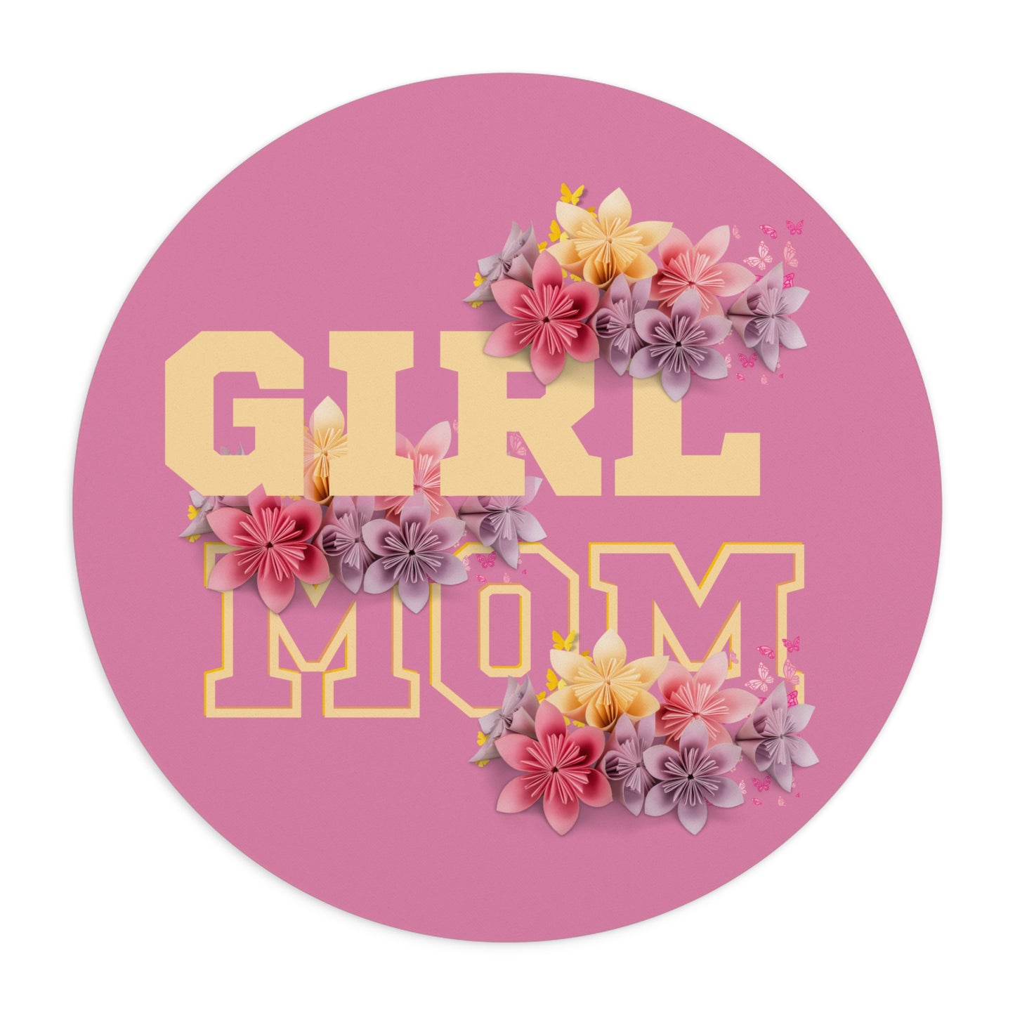 GIRL MOM Mouse Pad, Gifts for Moms, Work moms, Work from home moms