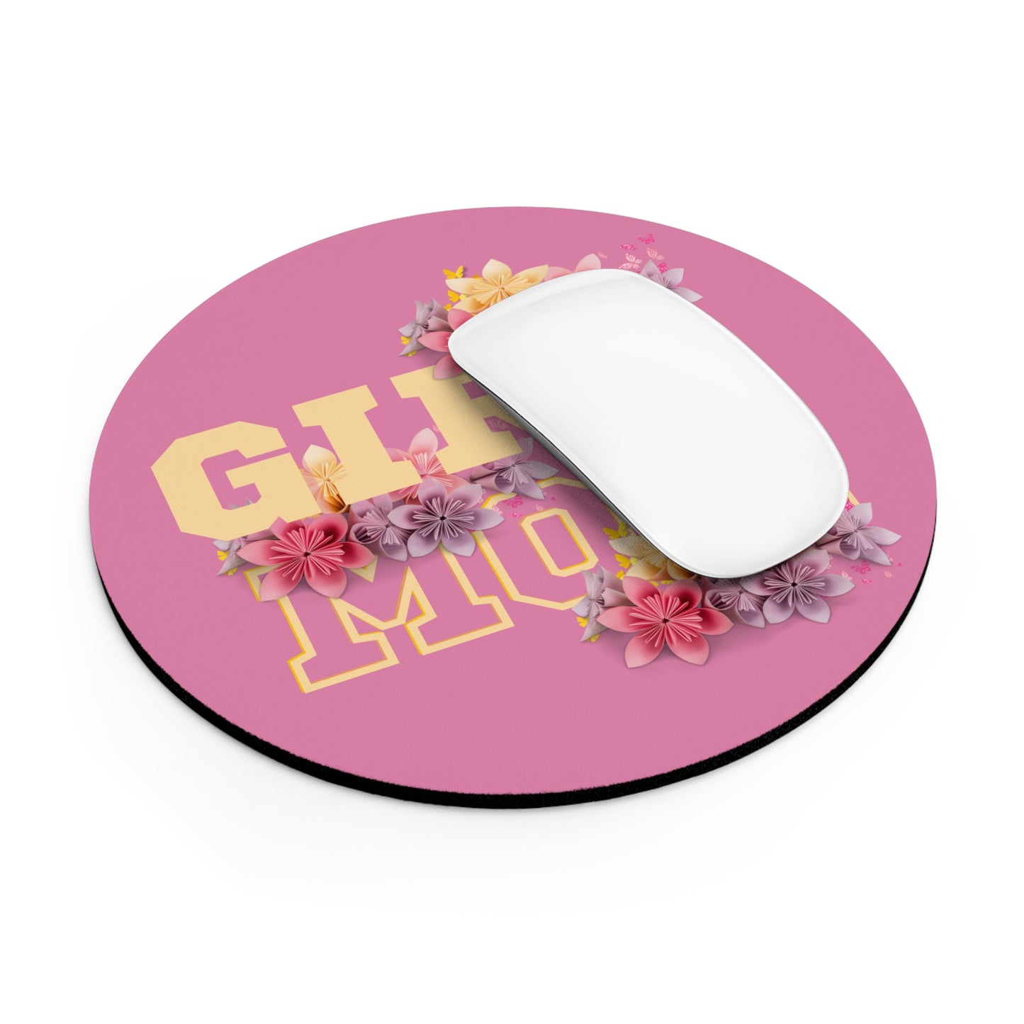 GIRL MOM Mouse Pad, Gifts for Moms, Work moms, Work from home moms