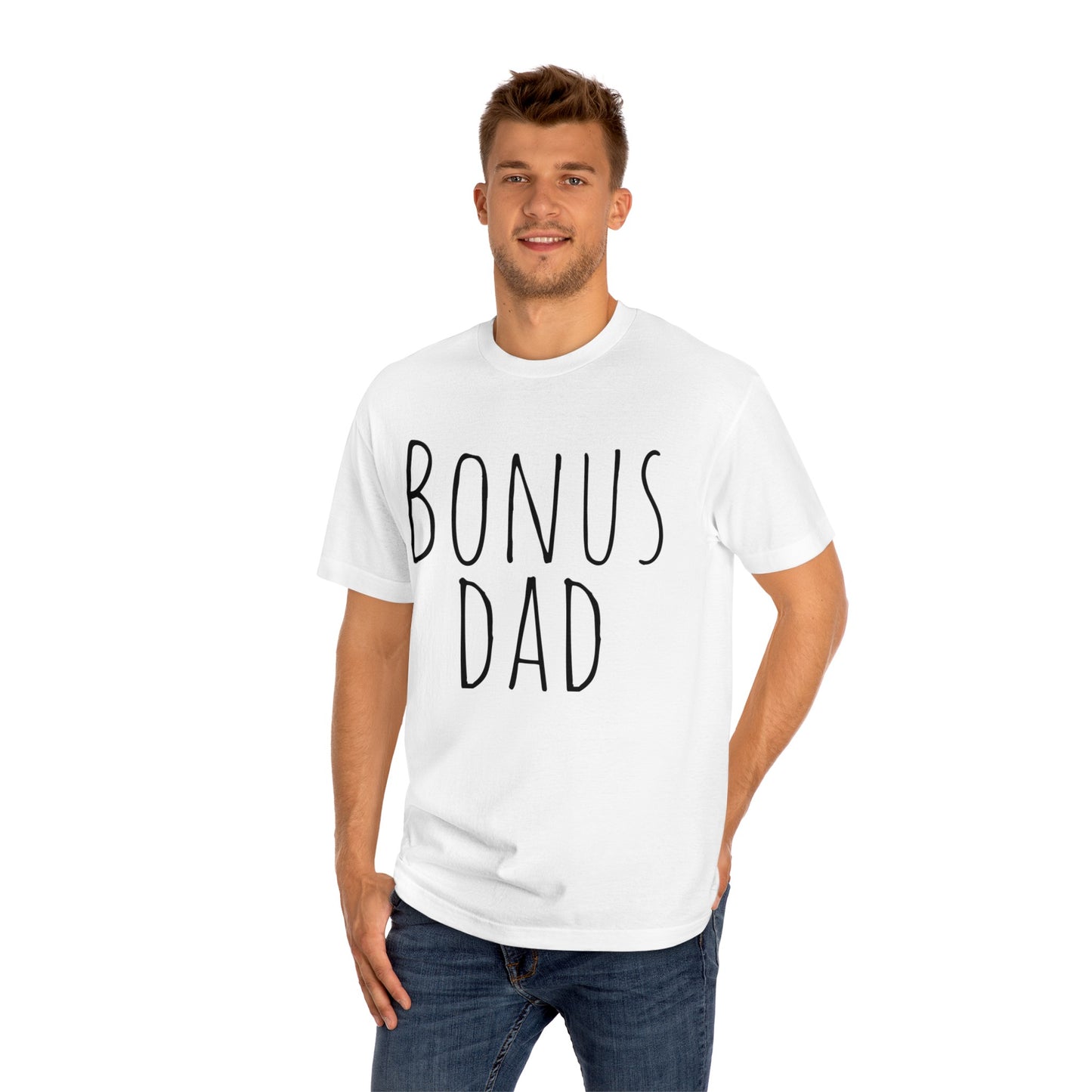 Fathers Day Unisex Classic Tee, Bonus Dad Tshirt, Dad of tshirt, Dad apparel