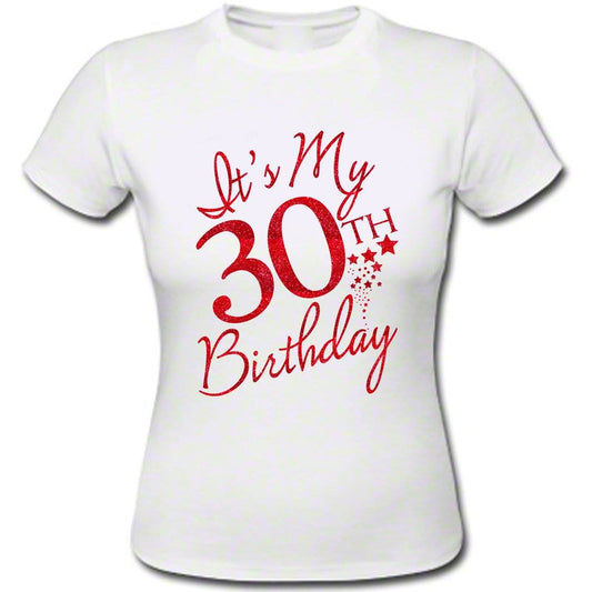 It's My Birthday T-shirt with age