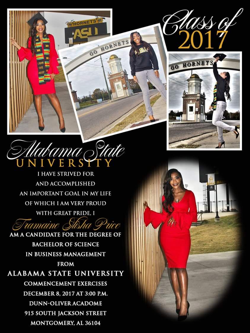 Graduation Invitation with Photos