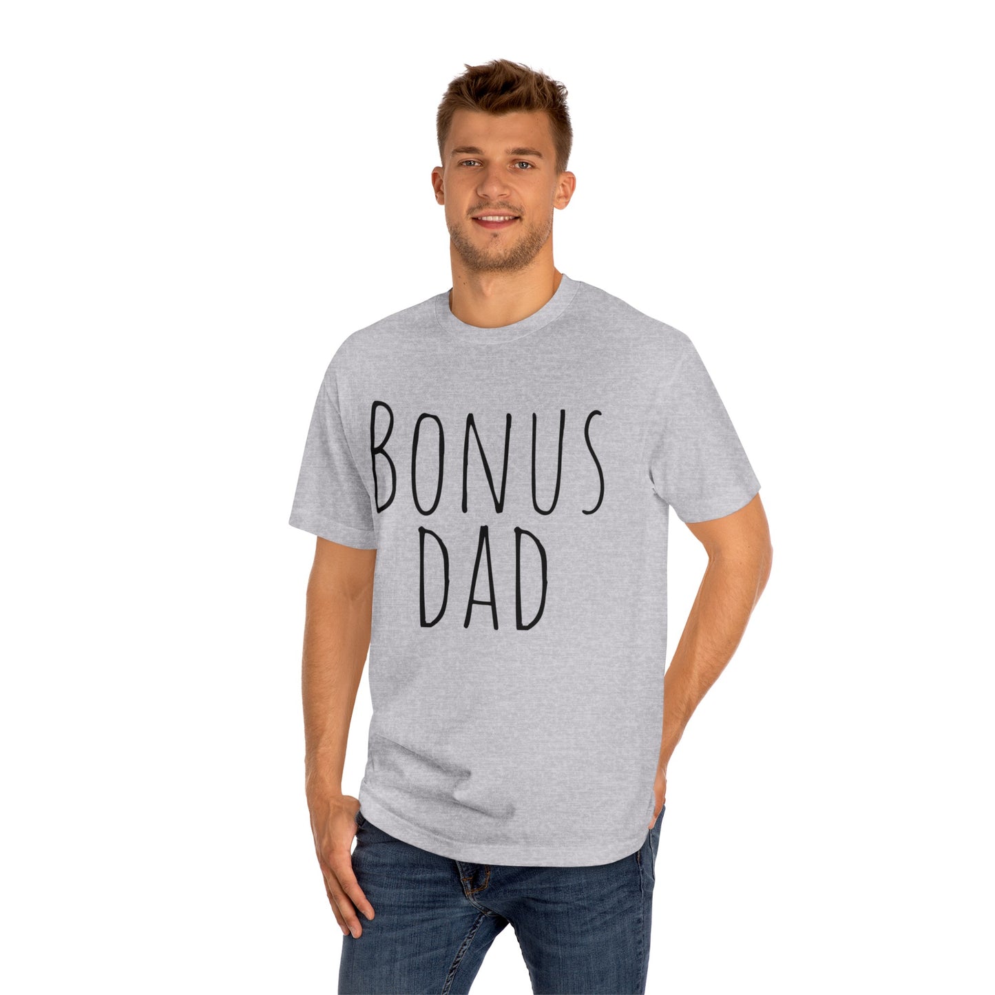 Fathers Day Unisex Classic Tee, Bonus Dad Tshirt, Dad of tshirt, Dad apparel