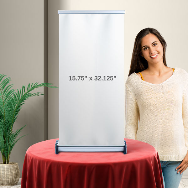 Retractable Tabletop Banner