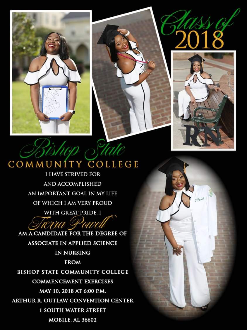 Graduation Invitation with Photos