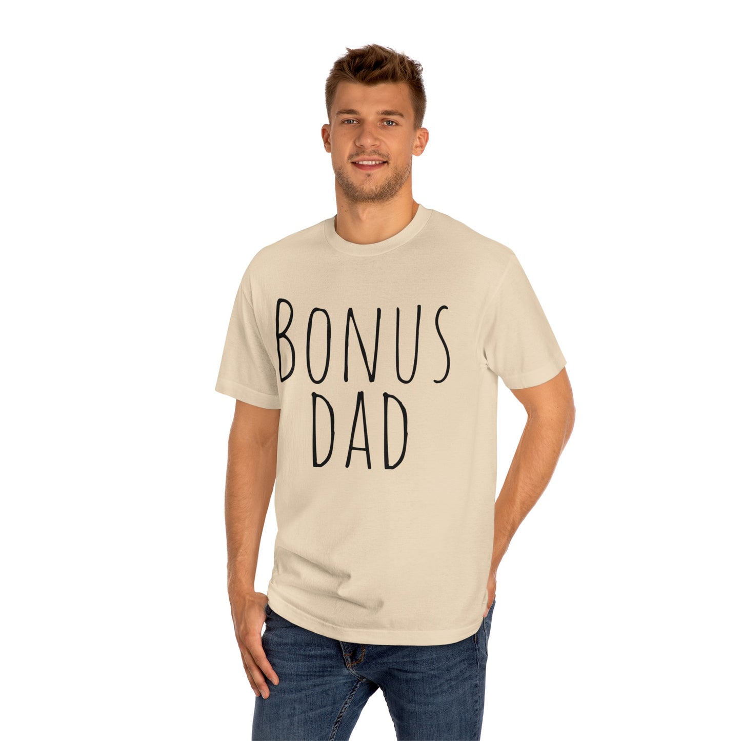 Fathers Day Unisex Classic Tee, Bonus Dad Tshirt, Dad of tshirt, Dad apparel