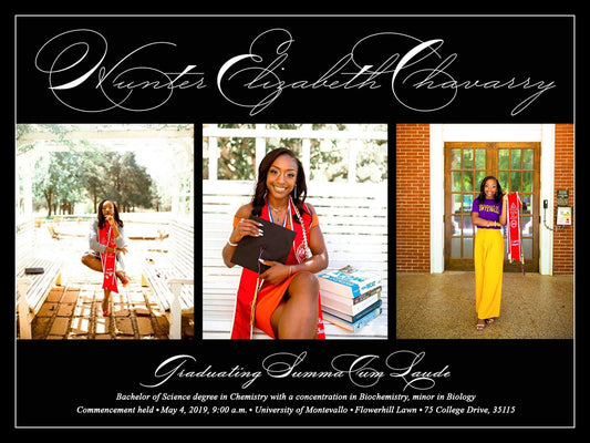 Graduation Invitation with Photos