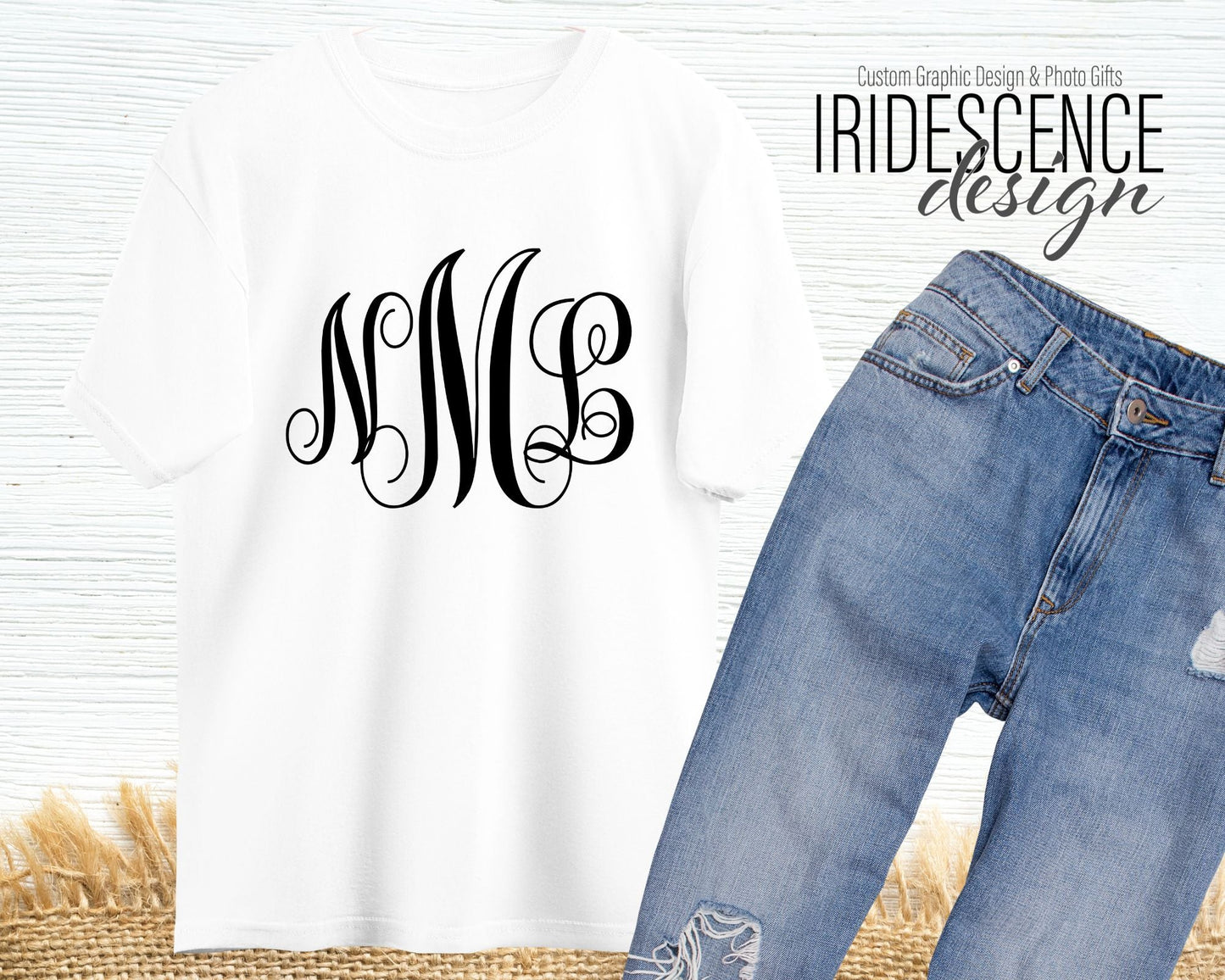 Custom Monogrammed Sweatshirt / T-Shirt