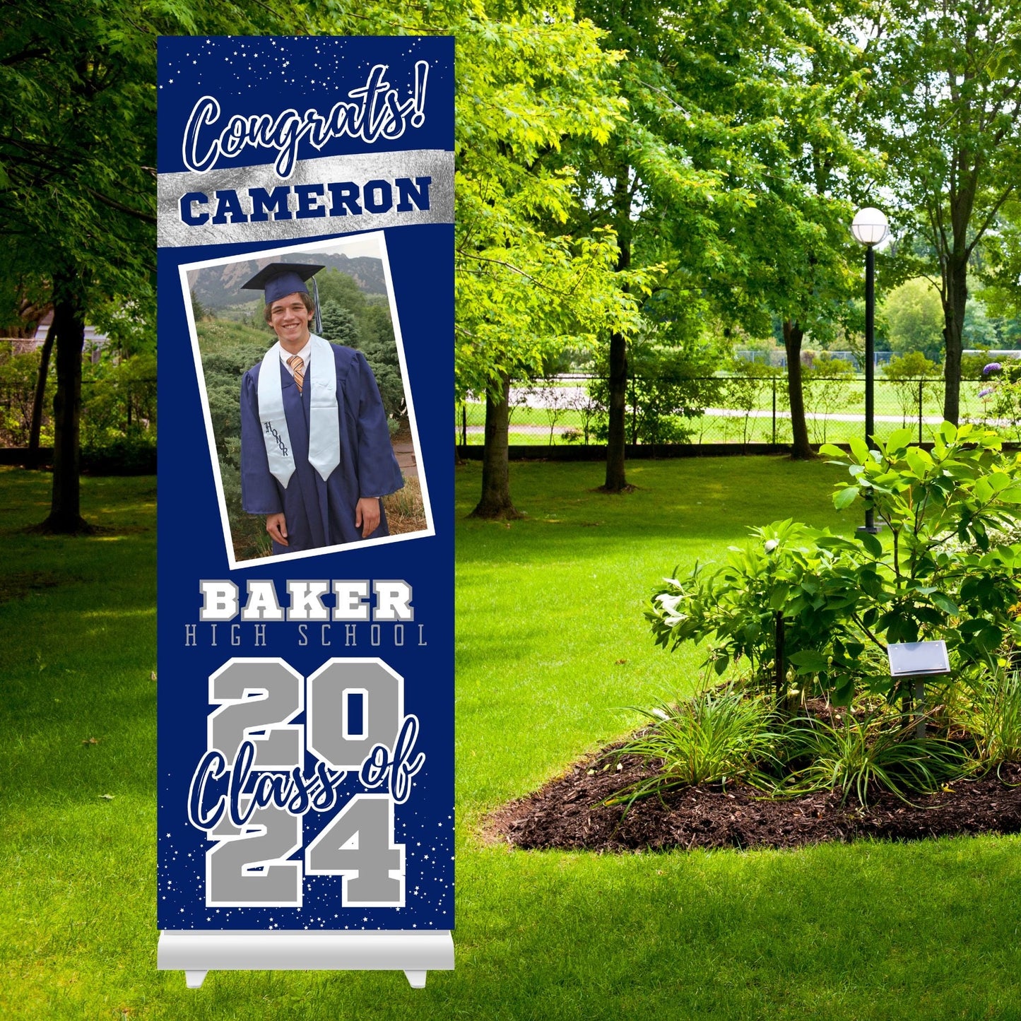 Graduation Banner only(Without stand) - 2ft x 6ft