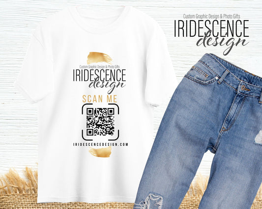 QR Code Business T-Shirt