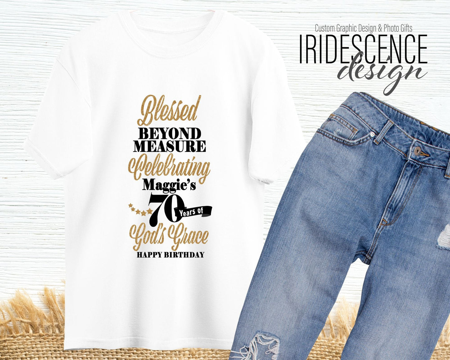 Blessed Beyond Measure Birthday T-Shirt