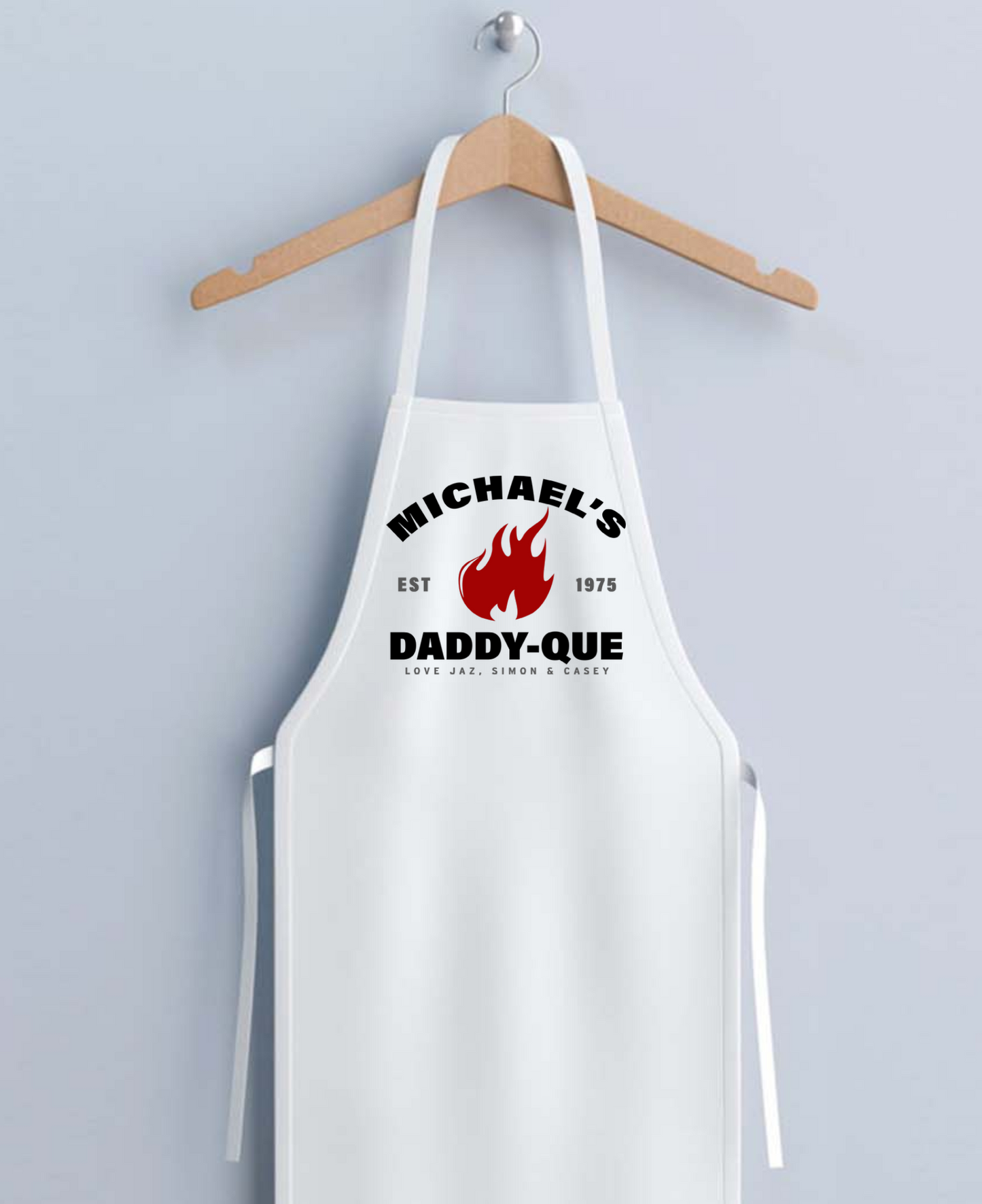 Daddy-Que Custom Apron