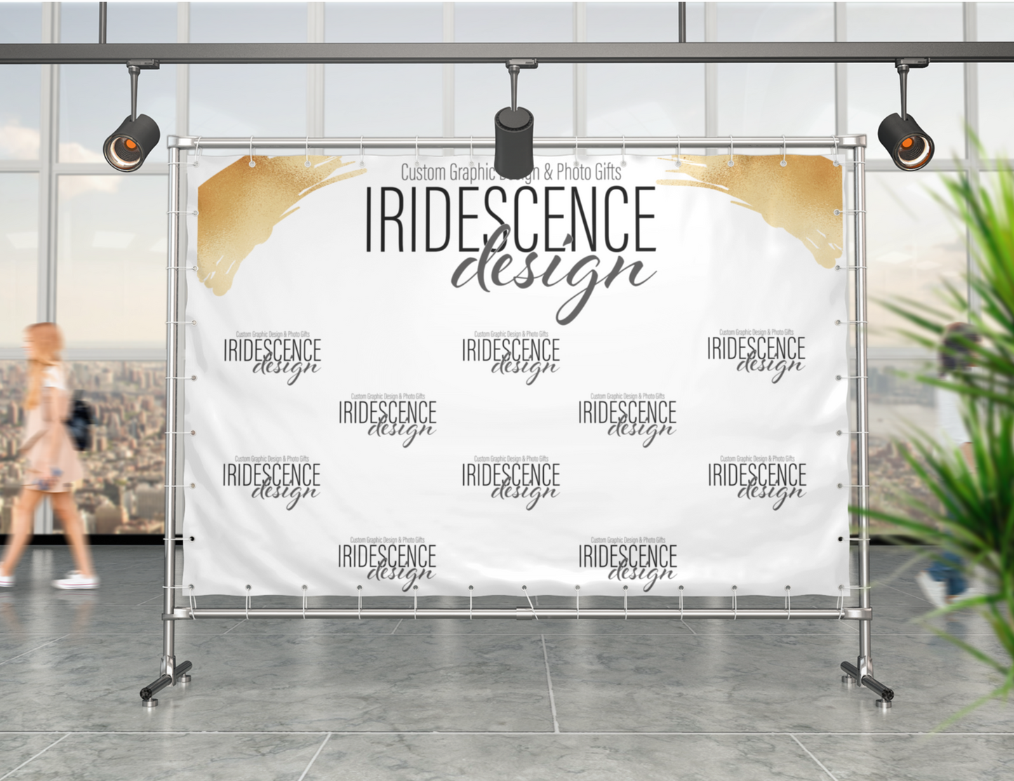 Custom Vinyl Backdrop - Variety of Sizes