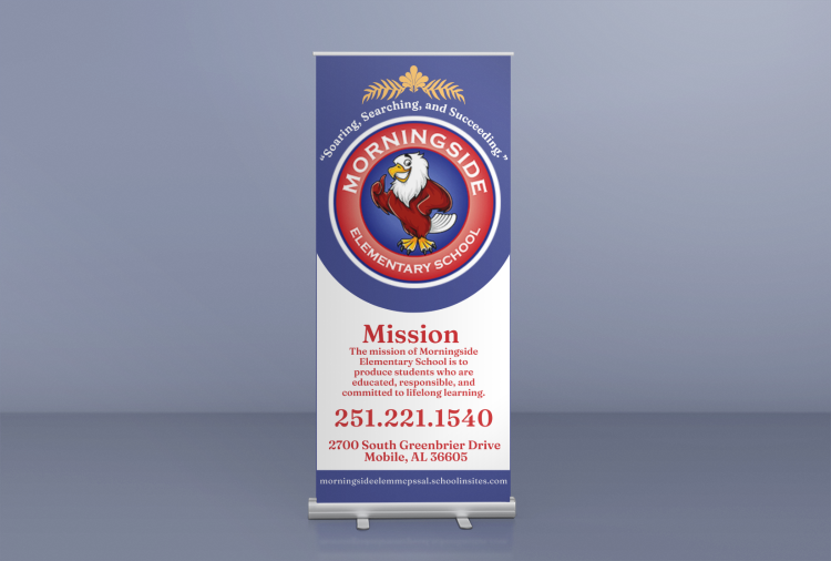 Retractable Tabletop Banner