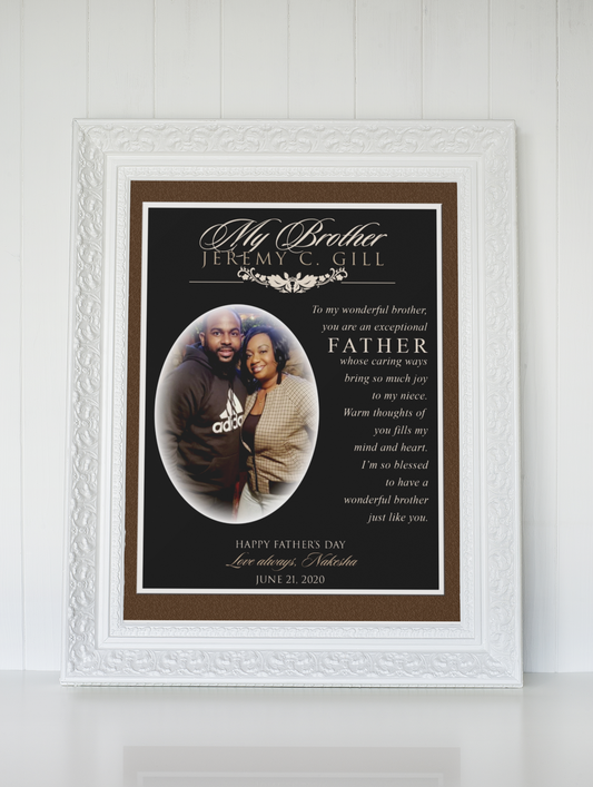 Custom Photo Plaque