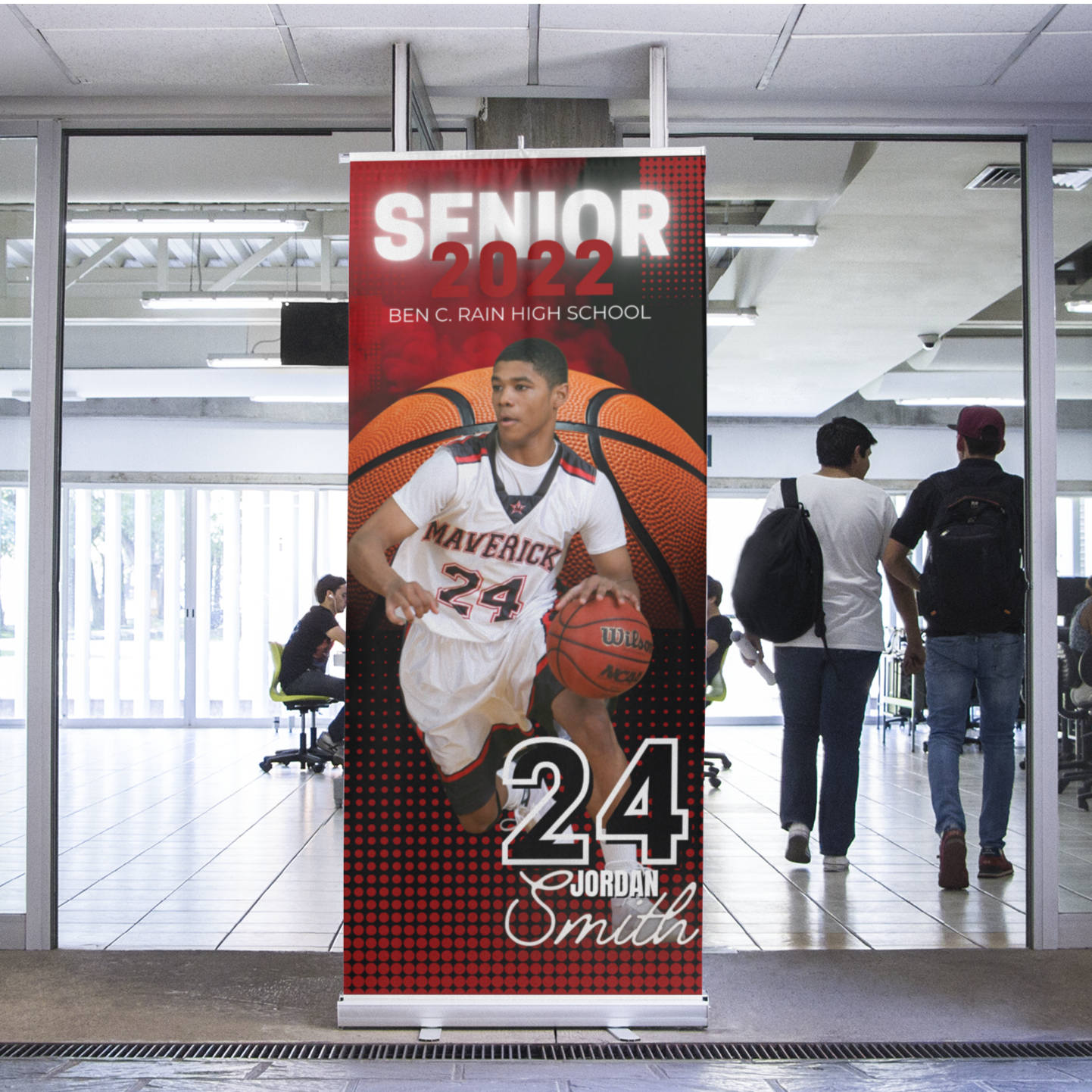 Senior Sport Tall Banner